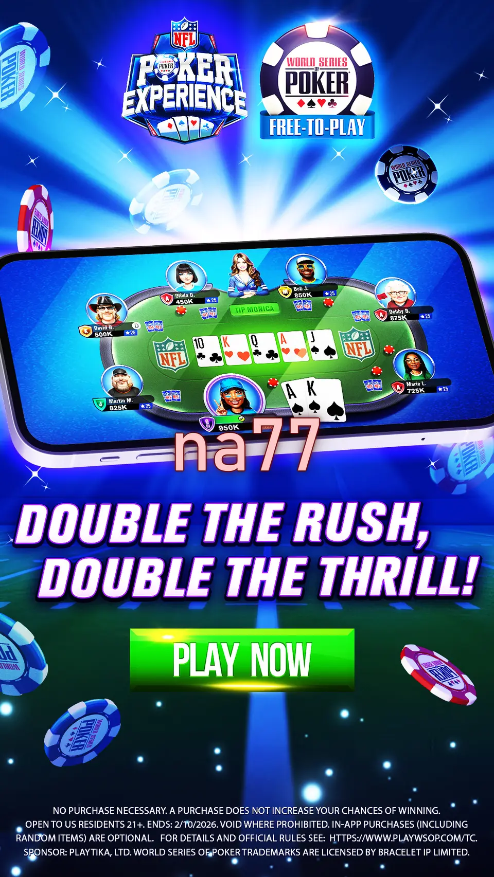 na77 Tangkapan Layar - APK Resmi
